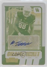 2021 Contenders Draft Picks Printing Plate Yellow 1/1 Payton Turner Auto v7j