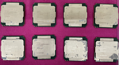 Restposten 8x Intel Xeon E5-4667 V3 SR22N 16-Core 2,00GHz CPU FCLGA2011-3 gebraucht