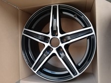 4 Cerchi in lega FONDMETAL 8100 7x16 5x112 ET 45 cb 75 GLOSSY BLACK MACHINED