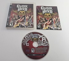 Guitar Hero: Aerosmith (Sony PlayStation 3 PS3, 2008) CIB Complete w/ Manual