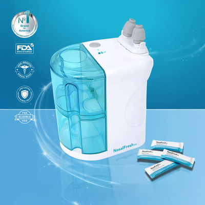 #ad NasalFresh MD Powered Nasal Irrigator Rinse amp; Suction Sinus Relief Drug Free NEW $49.99
