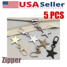5PCS Star Fix Zipper Zip Slider Repair Instant Kit Removable Rescue Replacement