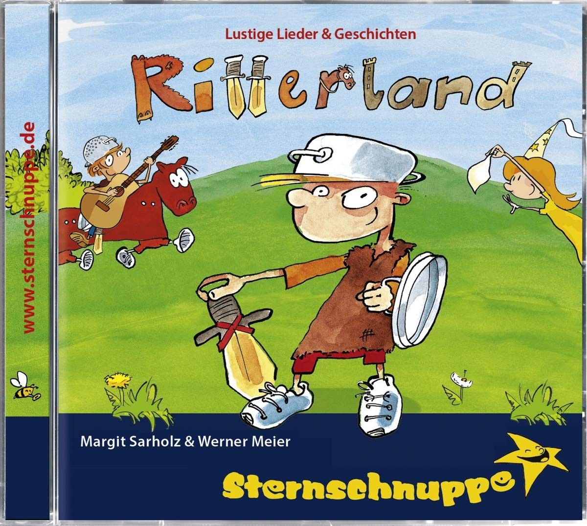 Sternschnuppe Ritterland: Lustige Ritterlieder und Geschichten für Kinder ( (CD)