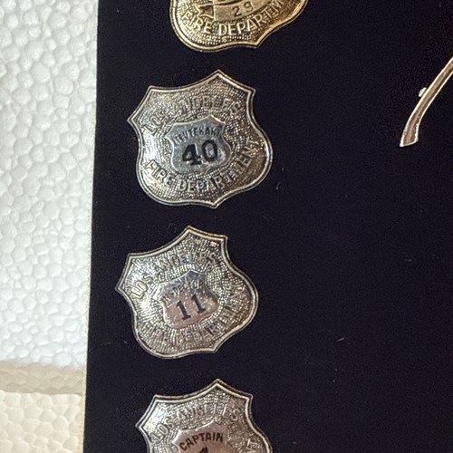 Los Angeles Fire Department Badges 1886-1986 Pin Set - Picture 8 of 20