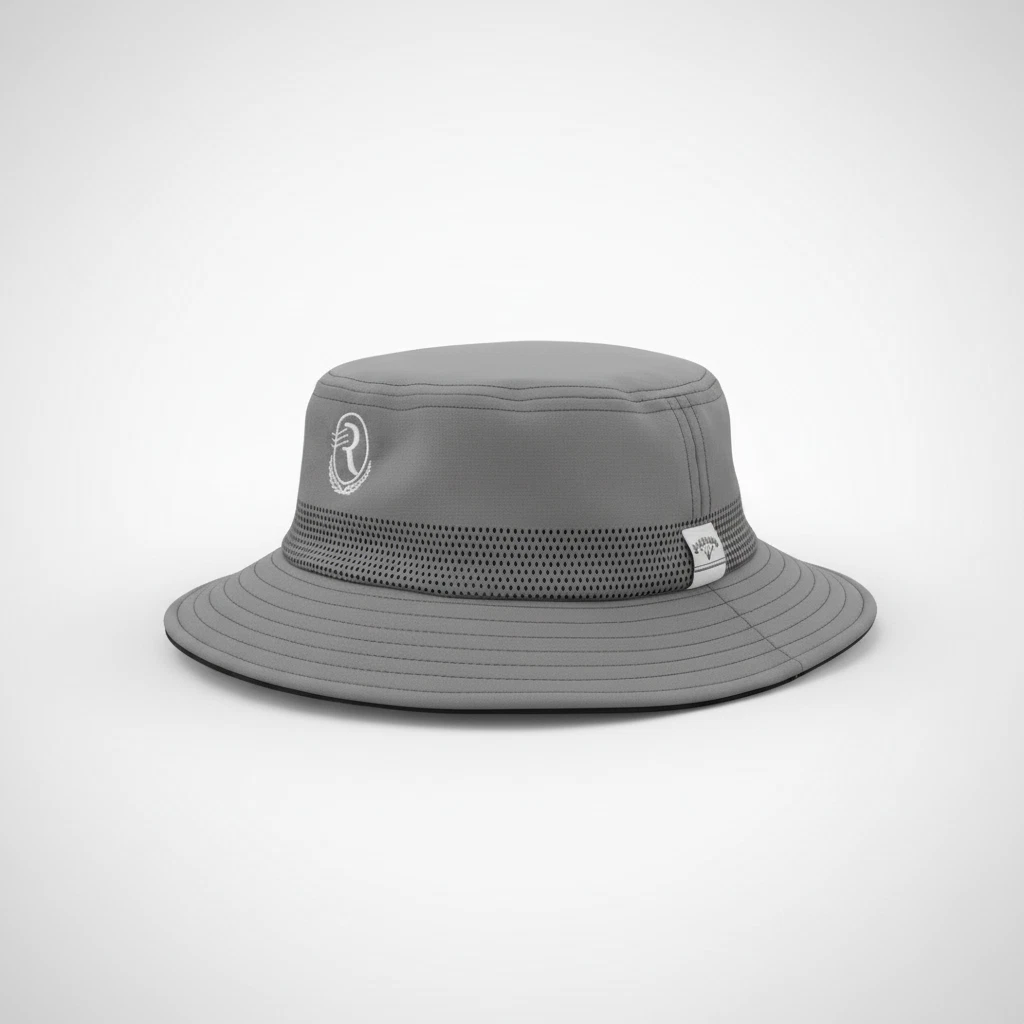 Callaway Bucket Hat Customized R Logo Riverwood Resort Michigan Grey L/XL