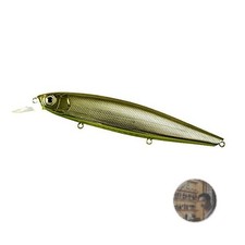Deps Varison Minnow 130SP Suspending Jerkbait Lure Glass Berry Shiner #23