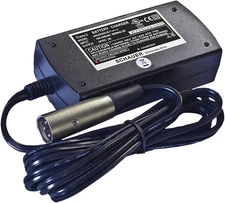 24V, 2A Fully Automatic Charger/Maintainer for Wheelchair & Scooter, XLR 3-Pin M