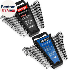 22 Pcs Ratcheting Wrenches Set Combination Wrenches Set Sae Metric Standard