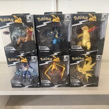 Lot Of 6 Pokemon Select Action Figures From Jazwares Moltres , Zapdos  More