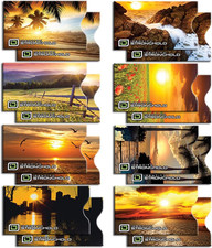 RFID Blocking Credit Card Sleeve Protectors   USA Made Slim Wallet Inserts for C