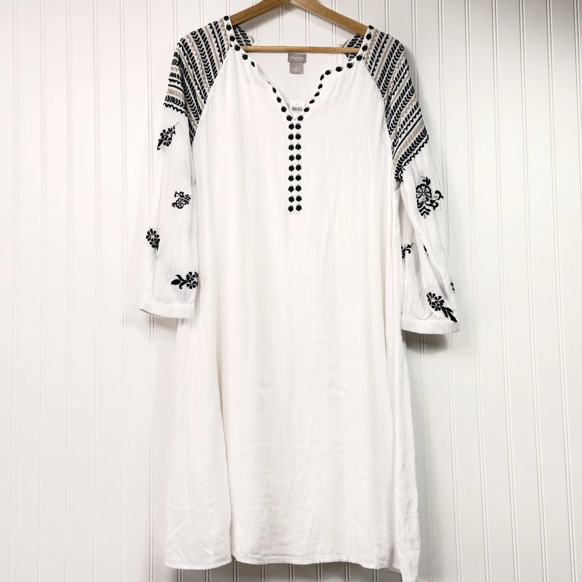 chico's dresses Chico Mini Dress in White main image 0