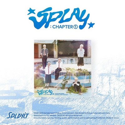 SPLAYIT [SPLAY:CHAPTER 01] 1st Mini Album/CD+Photo Book+8Card+Accordion OFFICIAL
