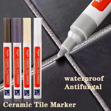 Waterproof Grout Pen Tile Marker Seam Repair for Walls & Floors 11 Colours New