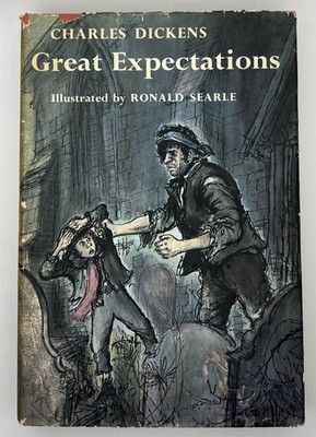 Great Expectations by Charles Dickens illustrated by Ronald Searle HB DJ 1st Ed