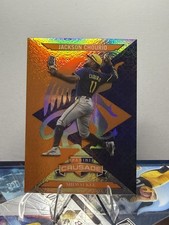 2025 Panini Crusade Jackson Chourio #100 Orange Prizm /49