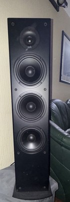 Polk Audio T50 Lautsprecher Set - Schwarz Top Zustand