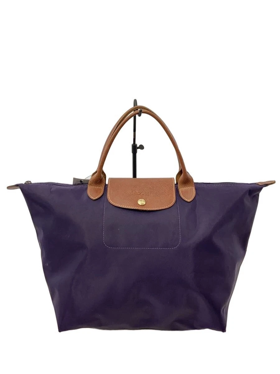 Longchamp Le Pliage Tote Purple Bags & Handbags for Women for sale