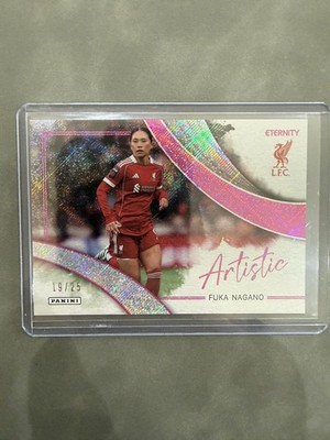 Panini WSL Eternity Liverpool Fuka Nagano Artistic Numbered /25