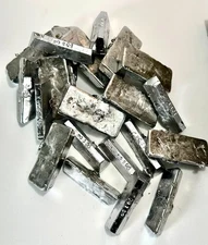 10 POUNDS - LINOTYPE ALLOY LEAD - Pb84 Sn4 Sb12 - LINOTYPE CASTING