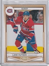 2024/25 UPPER DECK SERIES 2 LANE HUTSON O-PEE-CHEE GLOSSY PARALLEL RC #OPC-50