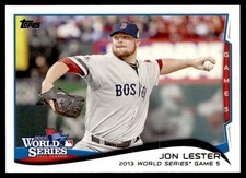 2014 Topps Jon Lester (2013 World Series Game 5) Boston Red Sox #206