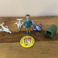 Collection of Gerry Anderson Toys Thunderbirds Captain Scarlet missing parts 