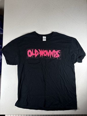 Old Wounds Love is Dead Band T-Shirt Black XL Hardcore Metalcore Tee