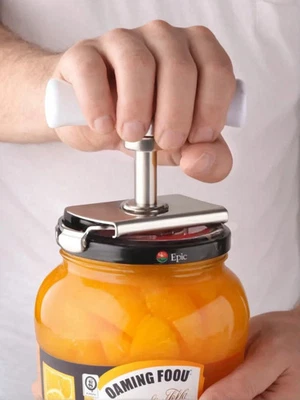 Stainless Steel Jar Opener Adjustable Easy Twist Off Bottle Can Lid Remover UK - Image 1 of 4