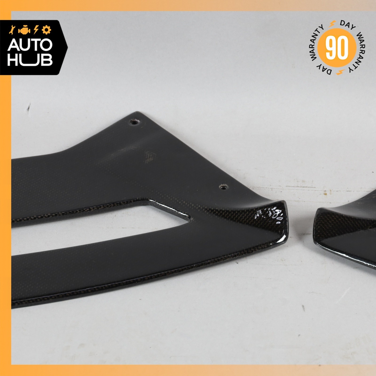 12-17 Lamborghini Aventador LP700 Front Bumper Splitters Set AF-1 Aero Function