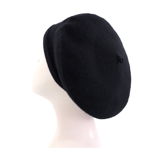 Damen Winter Warme französische Baskenmütze Künstler Wollmischung Beanie Kappe - Picture 14 of 20