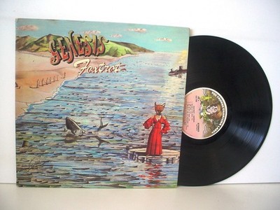 GENESIS Foxtrot Original VINYL LP from 1972 (CHARISMA CAS 1058) Peter Gabriel