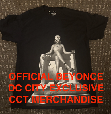 BEYONCE OFFICIAL ACT II COWBOY CARTER TOUR DC CITY EXCLUSIVE TEE T