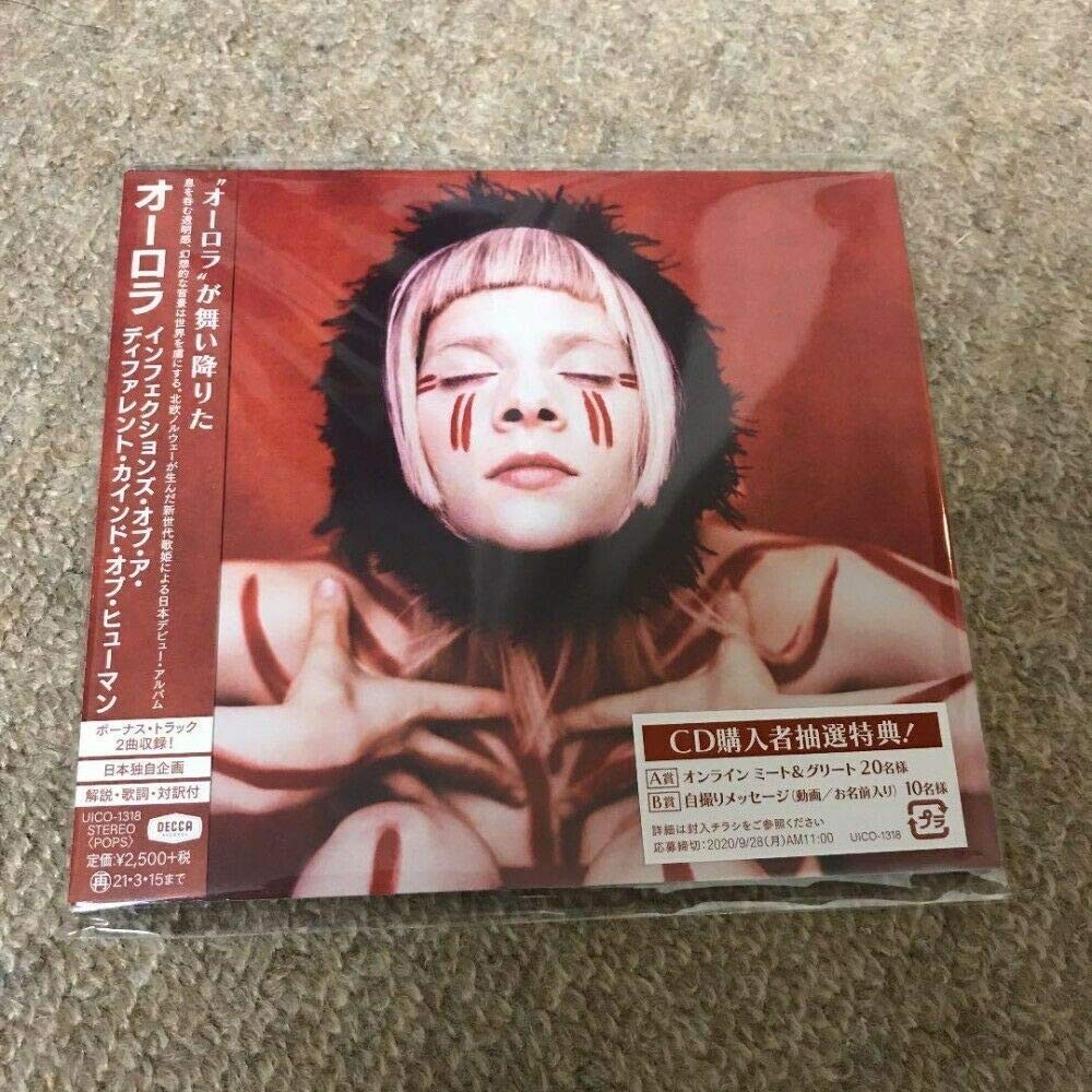 Aurora Infections Of A Different Kind Of Human w Bonus Track From Japan CD 21tr