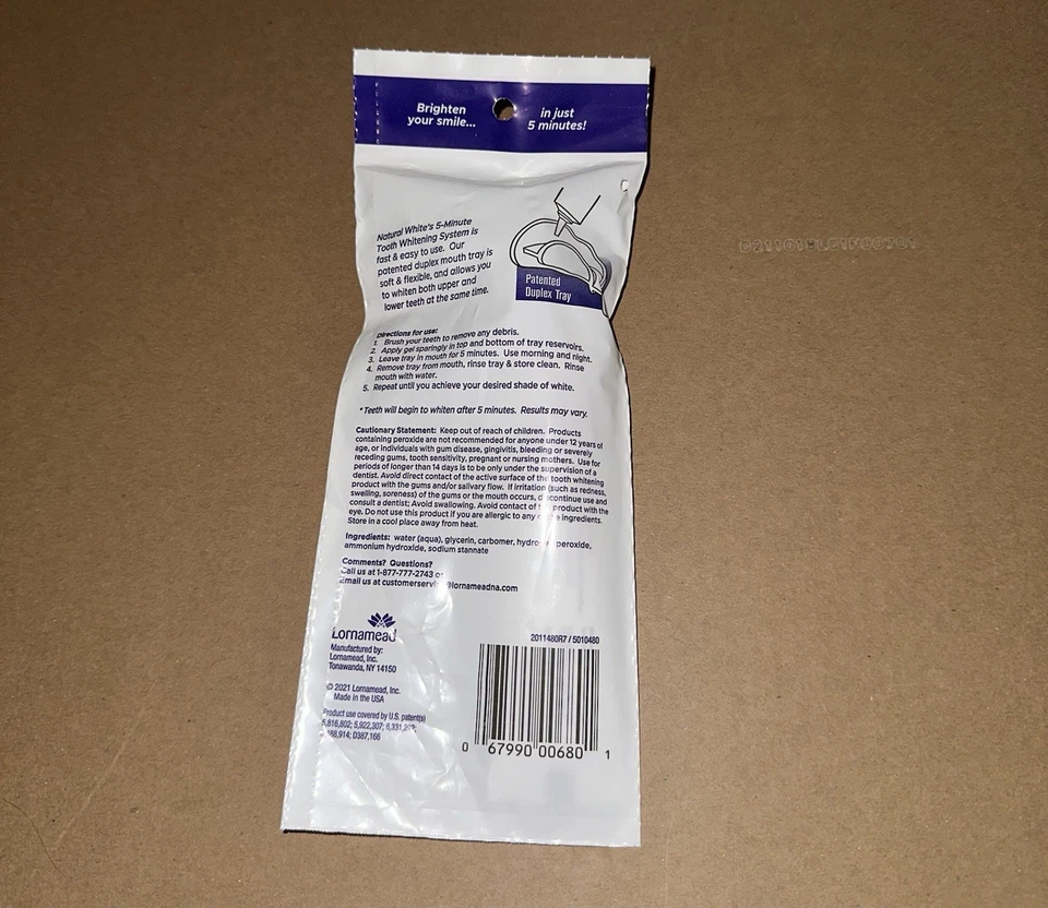 Natural White  5 Minute Tooth Whitening System  TOP RATE SELLER ON EBAY!!! - Image 2 of 2