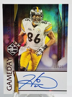 2023 Panini Limited - Hines Ward -Game Day Aesthetics Ruby Auto /25  Steelers