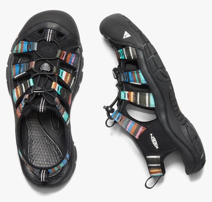 NUOVI KEEN sandali impermeabili donna taglia 5 M Newport H2 Raya nero 1003480