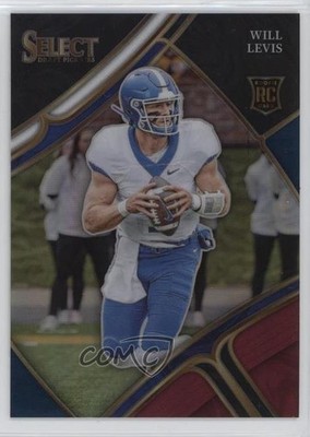 2023 Select Draft Picks Field Level Tri-Color Prizm Will Levis Rookie RC uk2