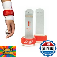 Reisport Women's Protec Elite Hook & Loop Uneven Bar Grips, Gymnastics, X-Small