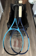 Wilson Ultra Tennis Racquets Lot of 2 Blue/Black w