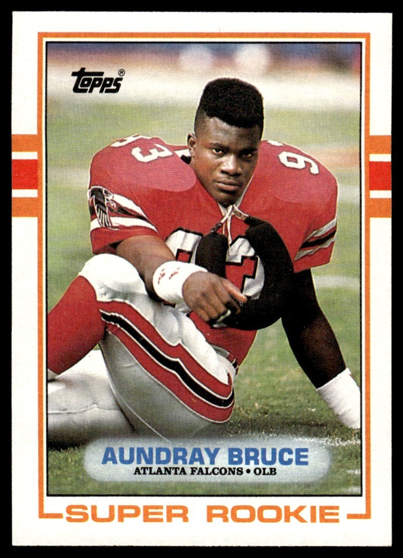 1989 Topps Super Rookie Aundray Bruce #337
