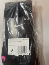 NBA Nike Authentic Black Sock L Men Ankle Socks PAA452-010 S131