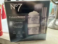 No7 Future Renew Damage Reversal Skincare System Kit - Day, Night & Serum 02/26