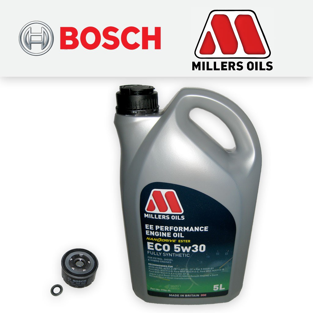 SERVICE KIT for RENAULT MEGANE II 1.4 16V OIL FILTER+5L 5w30 NANO OIL 2002-2009