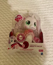 2010 My Little Pony Sweetie Belle Unicorn Infant baby talking toy New In Box