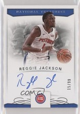 2017 Panini National Treasures Signatures 15/99 Reggie Jackson #S-RJK Auto 5w7
