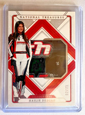 2025 NASCAR National Treasures HAILIE DEEGAN Silhouettes SP # /75 Awesome Relic!
