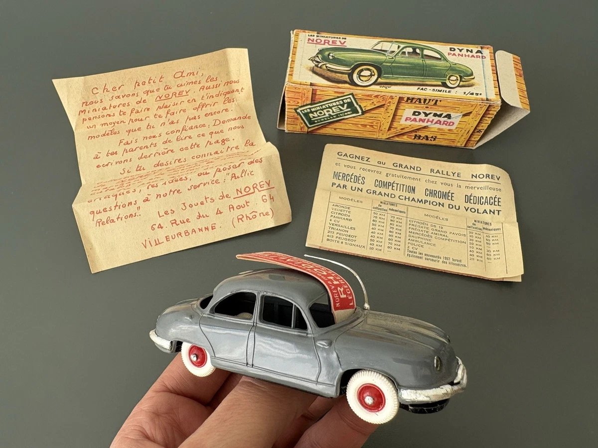 Miniature Norev Dyna Panhard Mécanique/friction - Échelle 1:43 - France