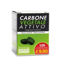 Carbone Vegetale Attivo Phyto Garda 100 Compresse
