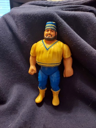 WWF Akeem Hasbro Wrestling Figure WWE 1990 Series ...