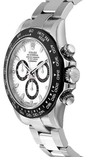 Rolex Cosmograph Daytona "Panda" White Black Dial Self-Winding Mens Luxury Watch - Picture 2 of 6